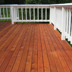 deck staining in Sussex County nj